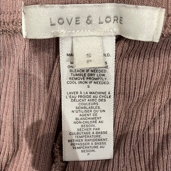 Flowy Mauve Wide-Leg Pajama Pants - Picture 2 of 2